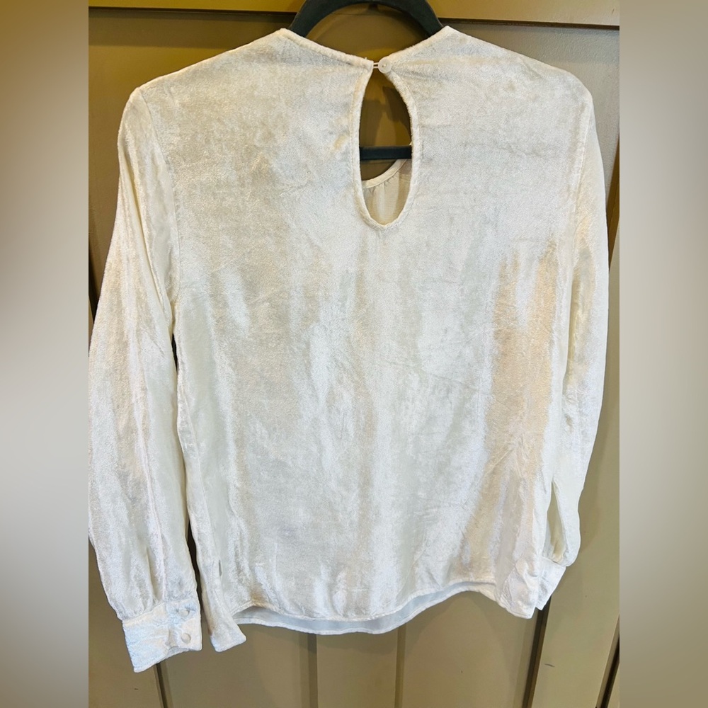 Karen Kane Ivory Embellished Long-Sleeve Tunic - Picture 4 of 7